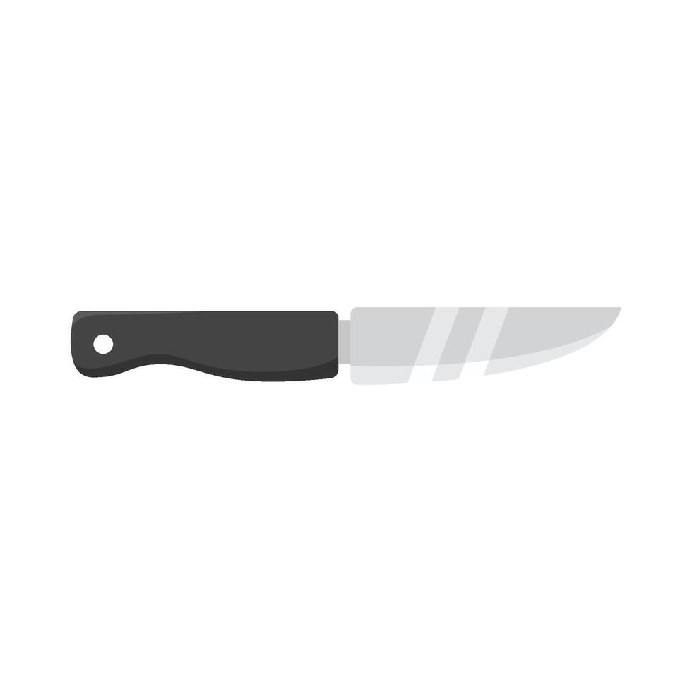 cuchillo batería de cocina ilustración vector