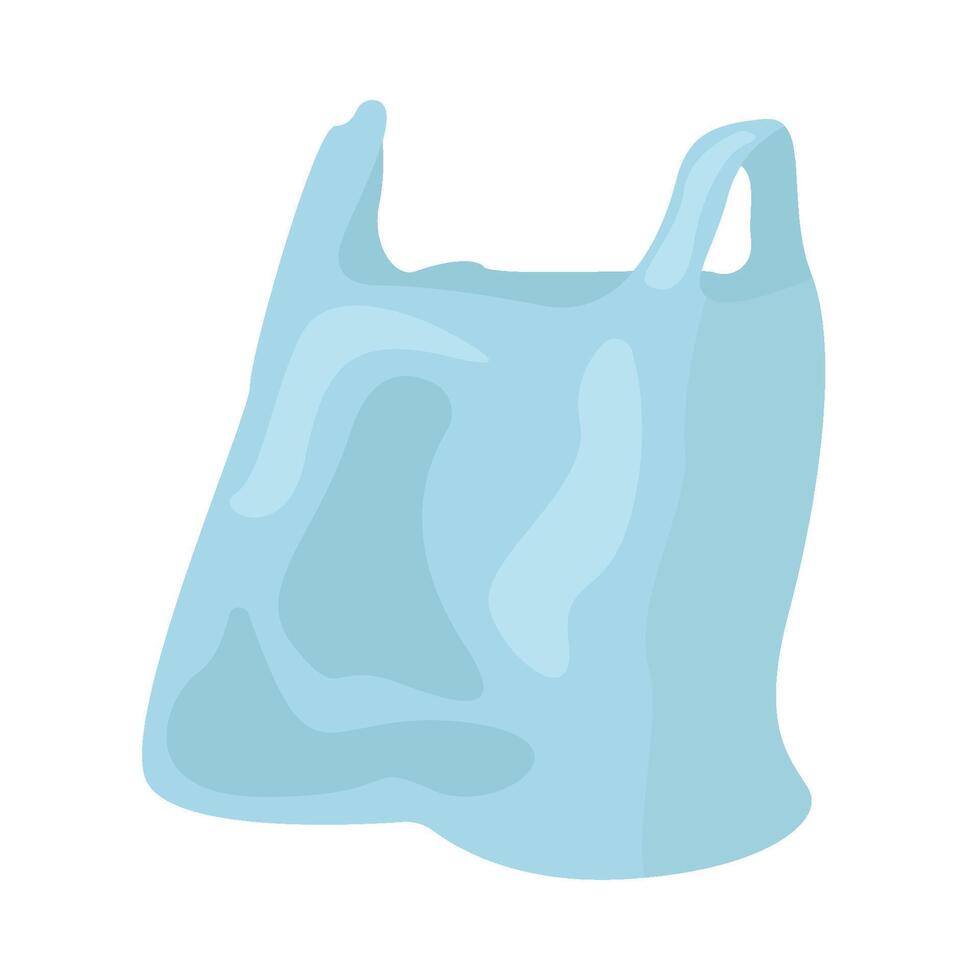 plastic bag illustration vector