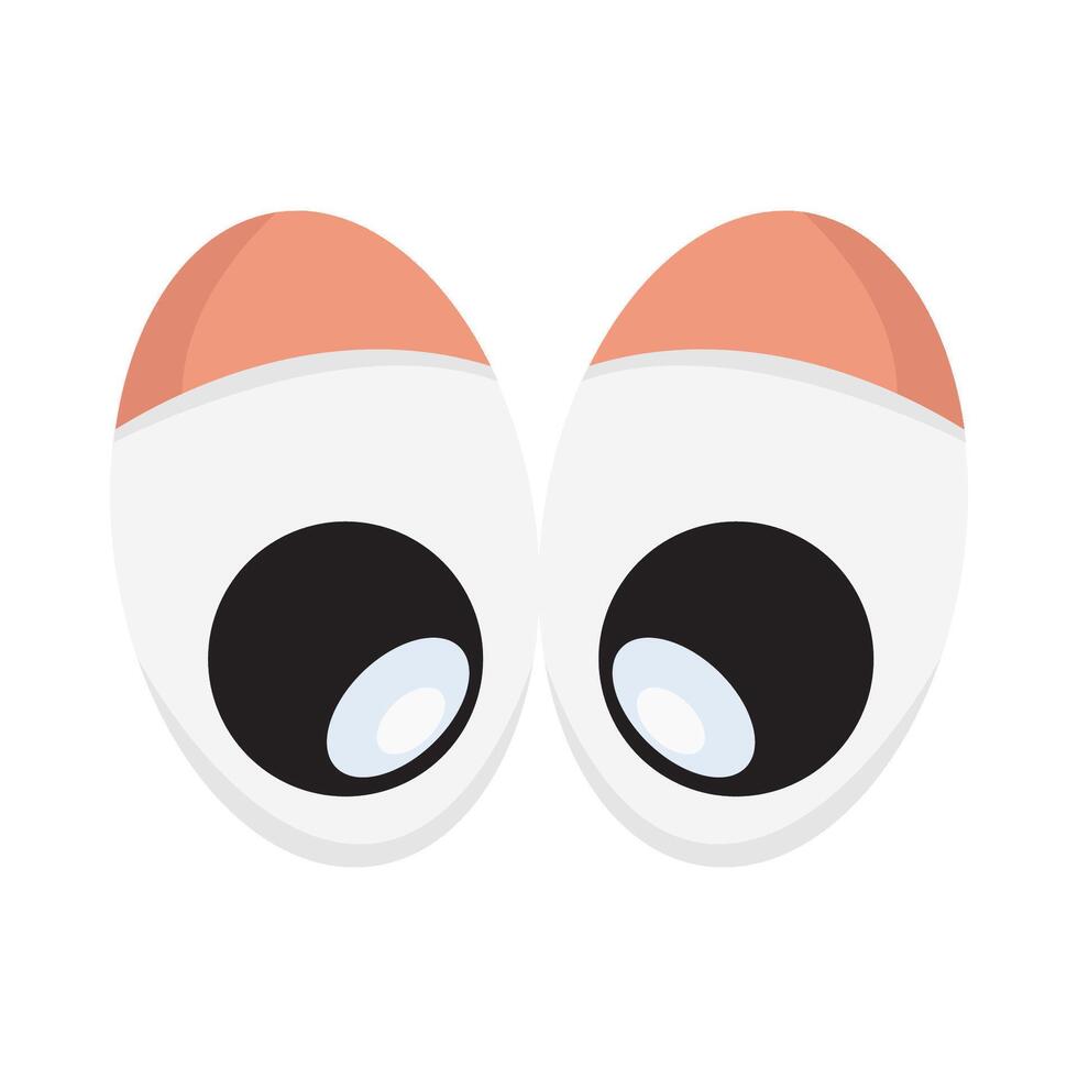 eye lens black illustration vector