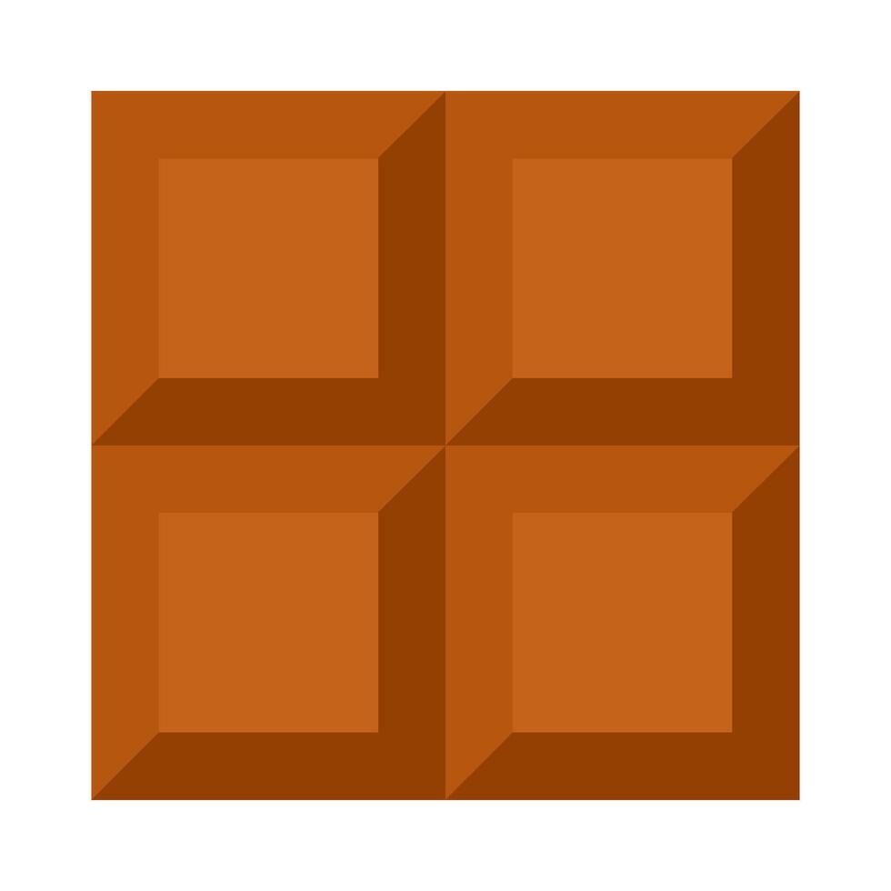 chocolate bar illustration vector