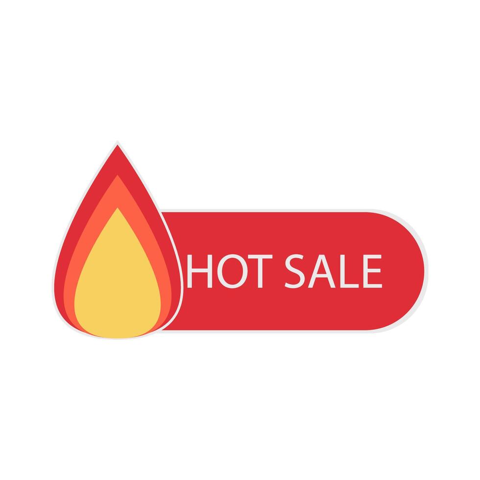 hot sale fire illustration vector
