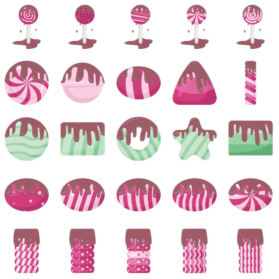 candy pack illustration vector