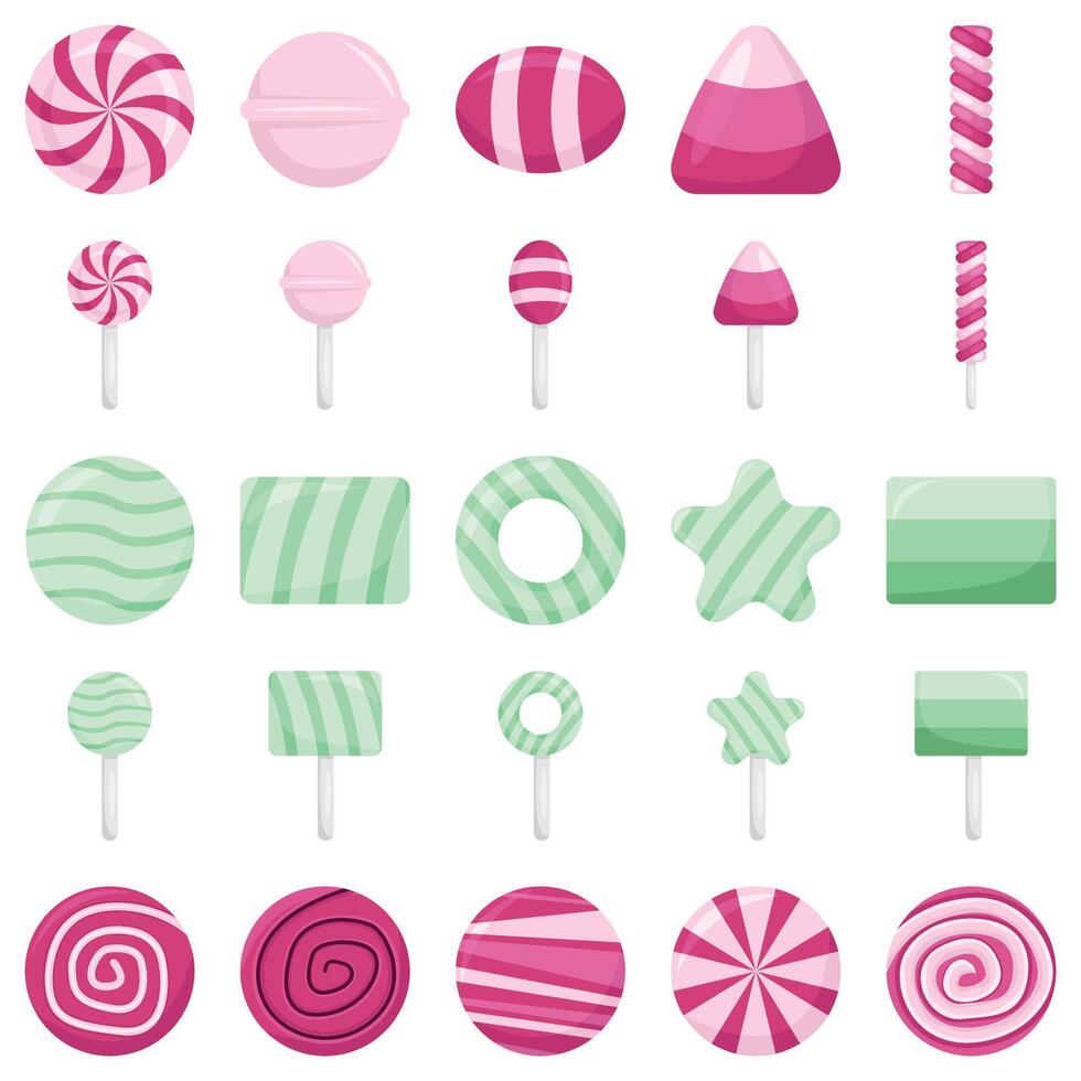 candy pack illustration vector