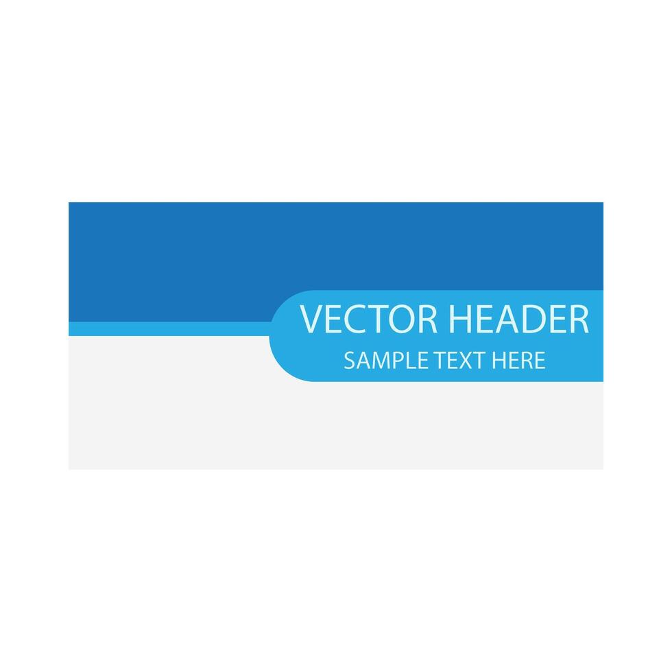 header template illustration vector