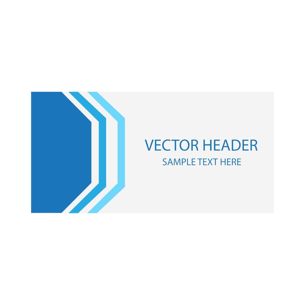 header template illustration vector