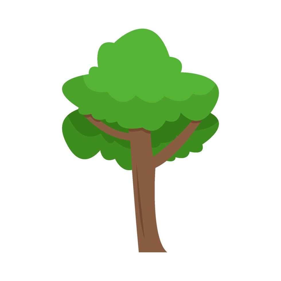 tree green nature illustration vector
