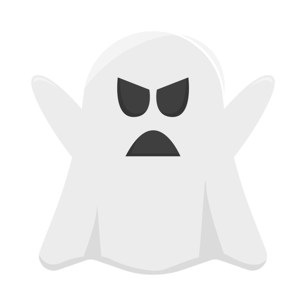 ghost scarry illustration vector