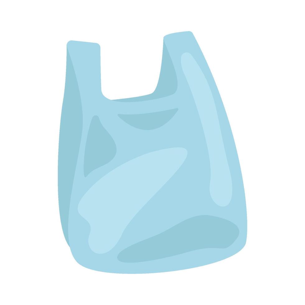 plastic bag illustration vector