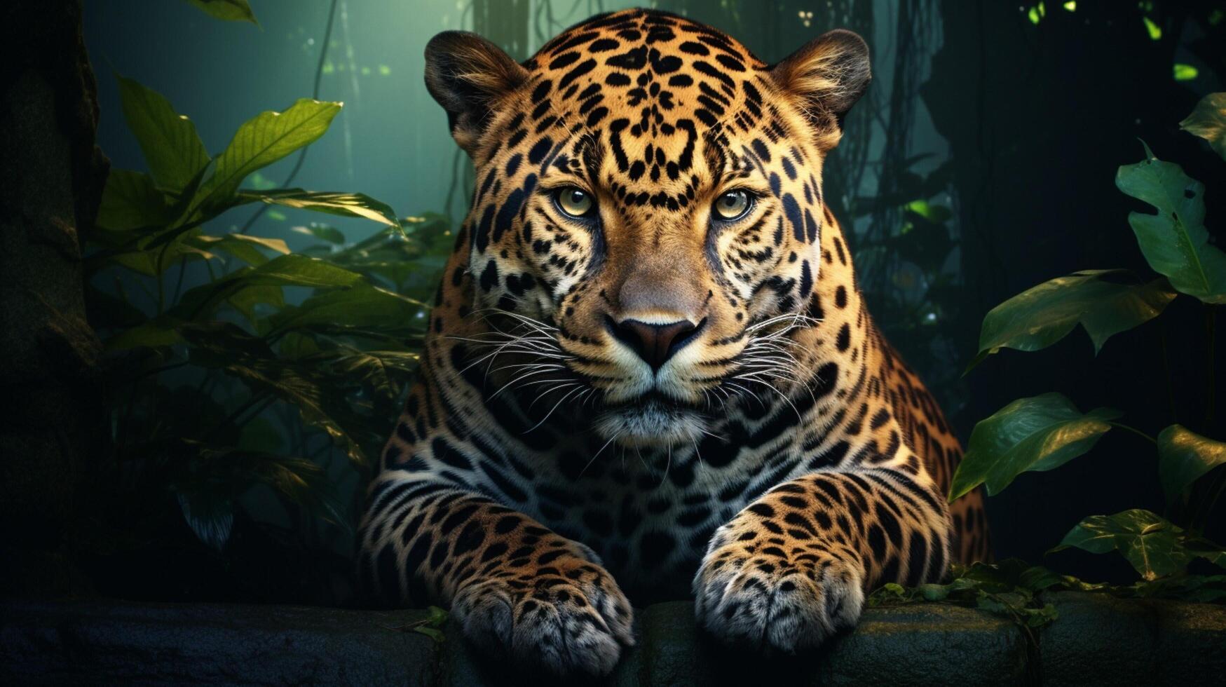 AI generated jaguar high quality image photo