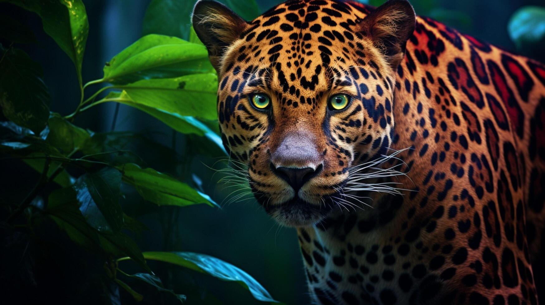 AI generated jaguar high quality image photo