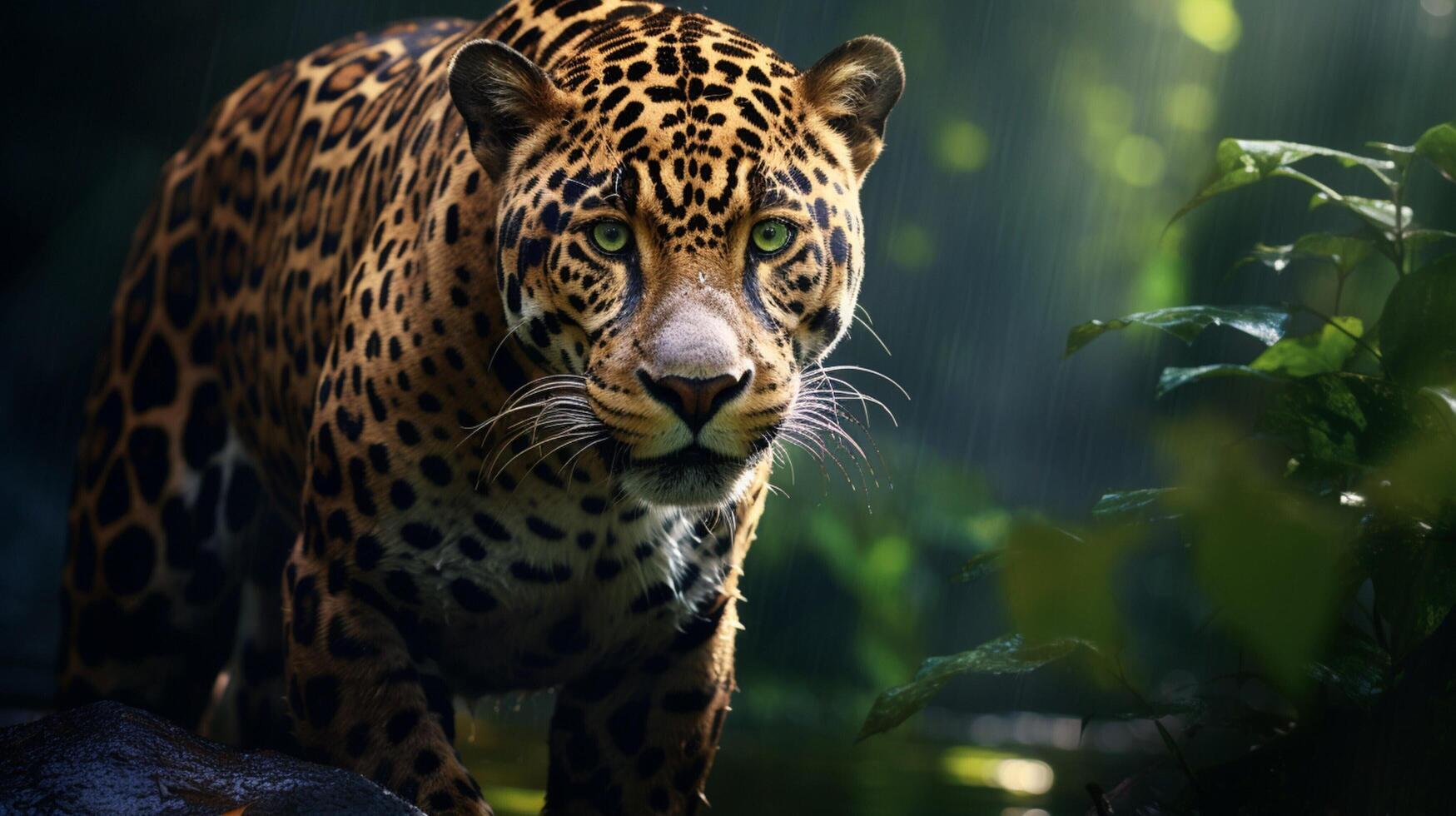 AI generated jaguar high quality image photo