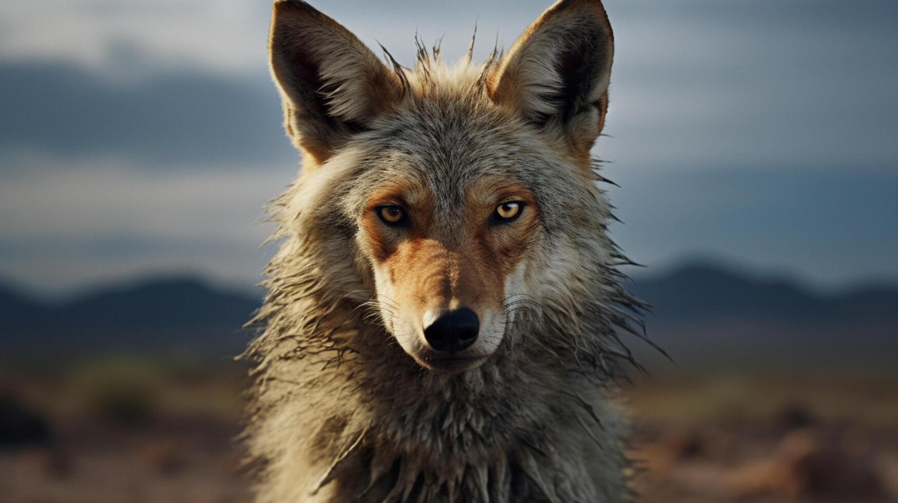 AI generated jackal high quality image photo