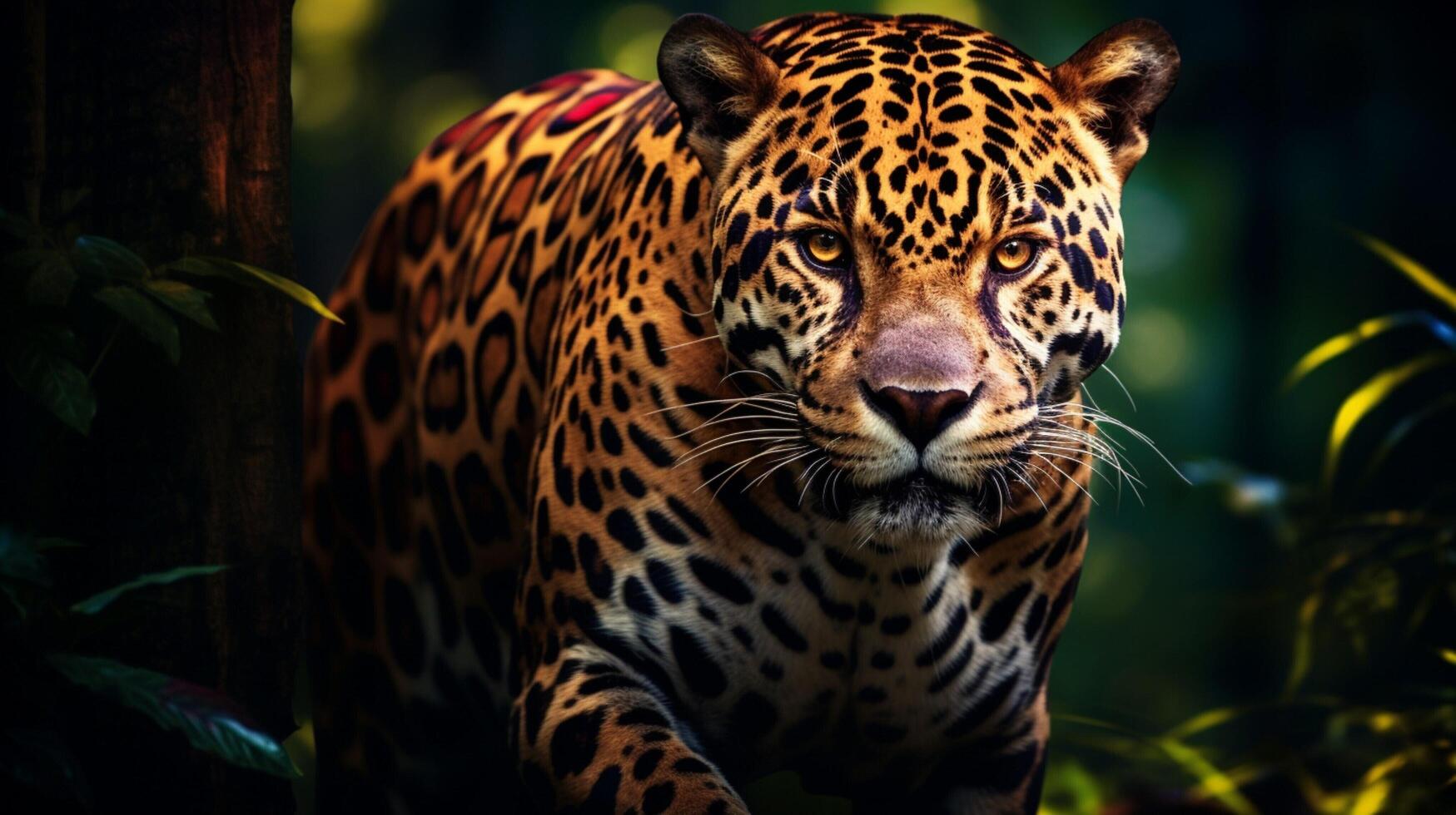 AI generated jaguar high quality image photo