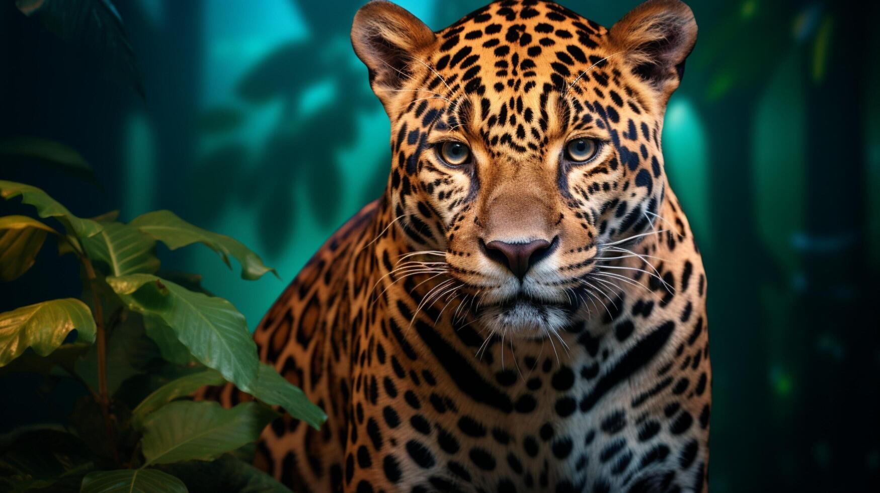 AI generated jaguar high quality image photo