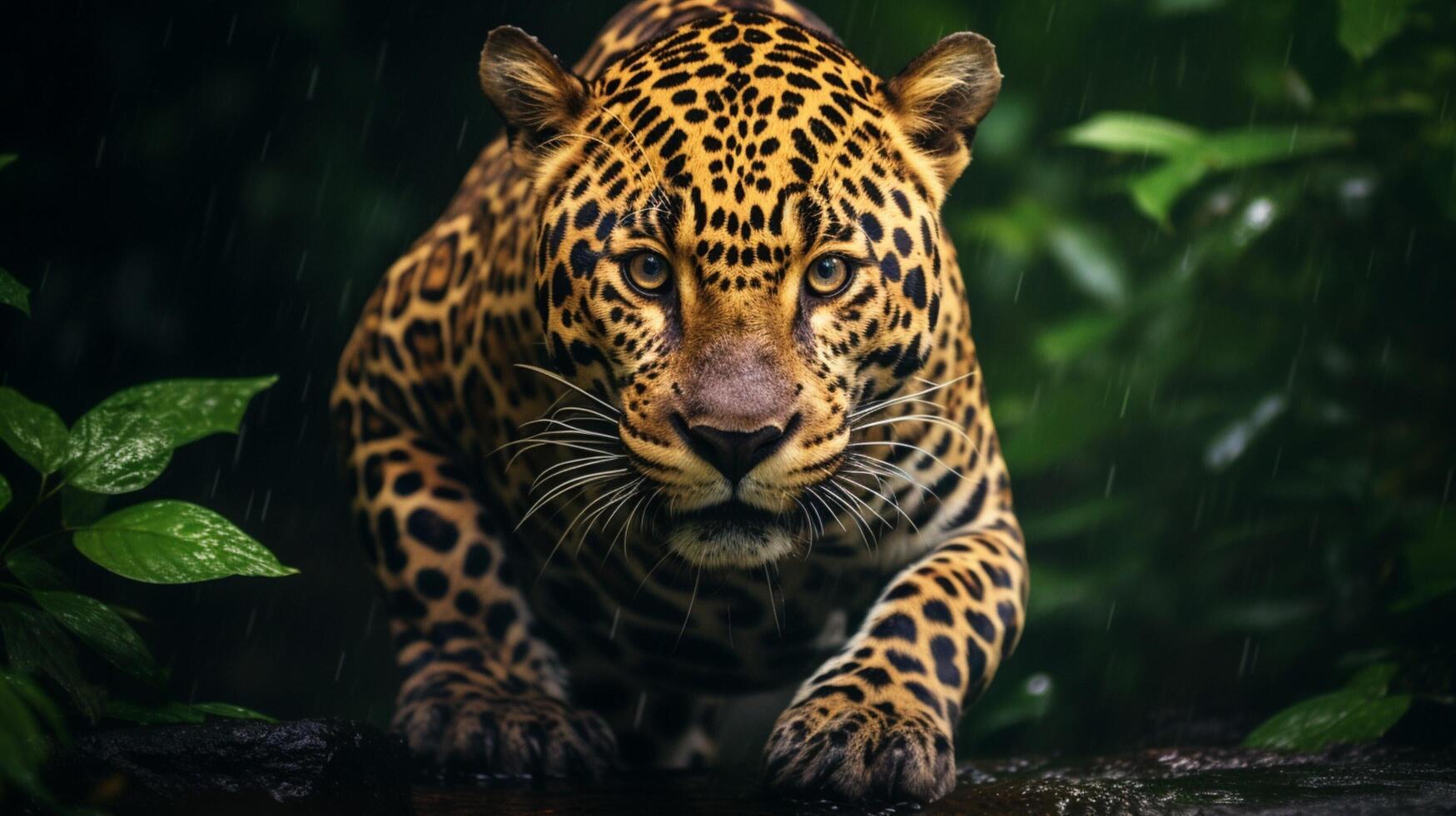 AI generated jaguar high quality image photo