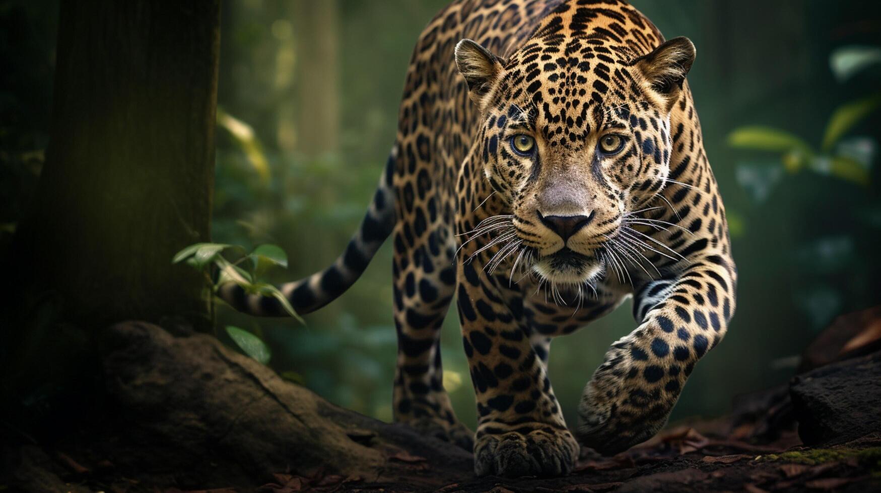 AI generated jaguar high quality image photo