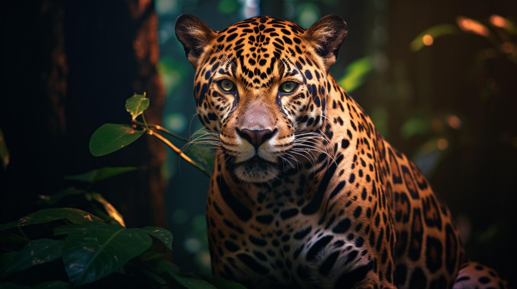 AI generated jaguar high quality image photo