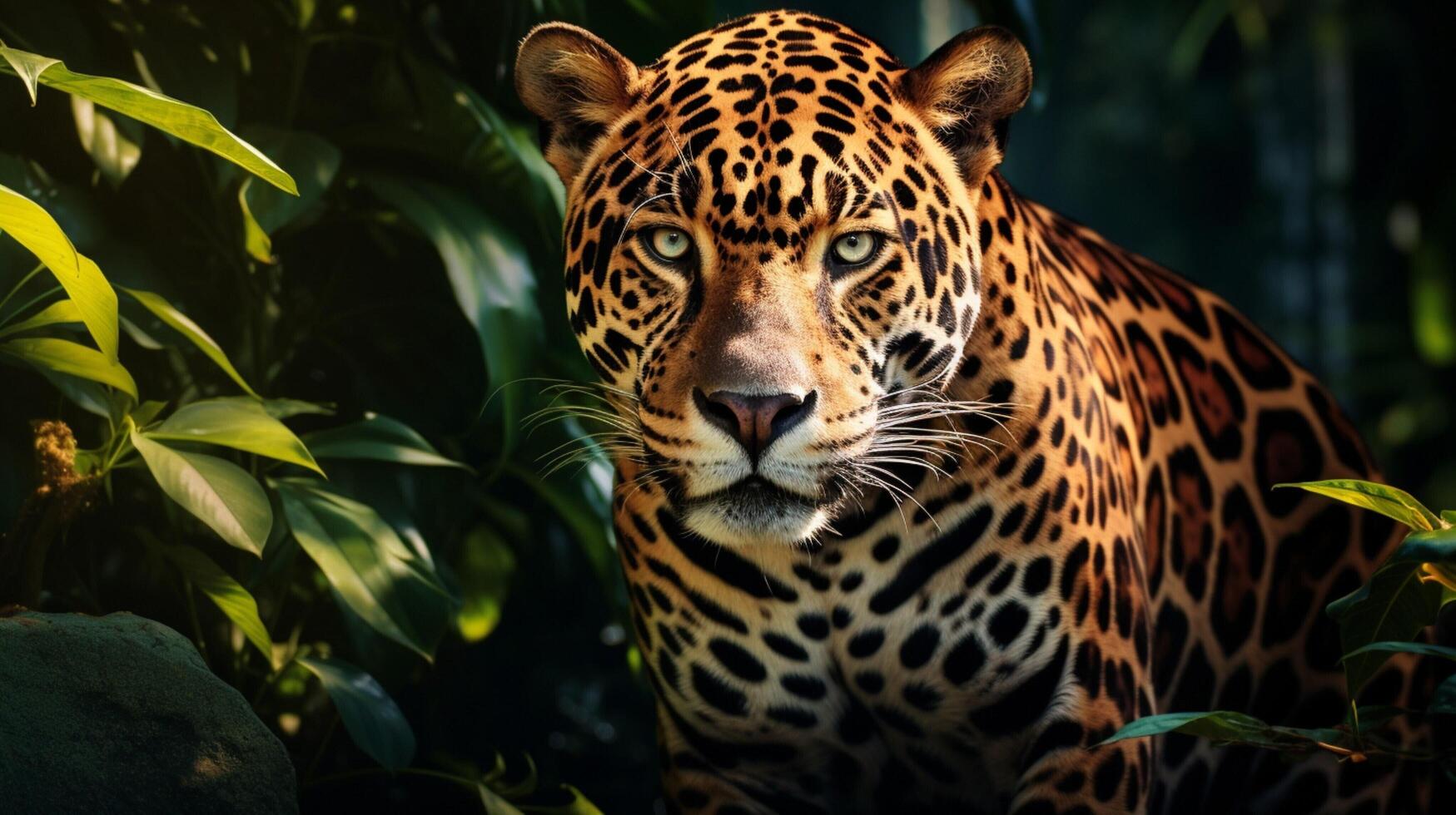AI generated jaguar high quality image photo
