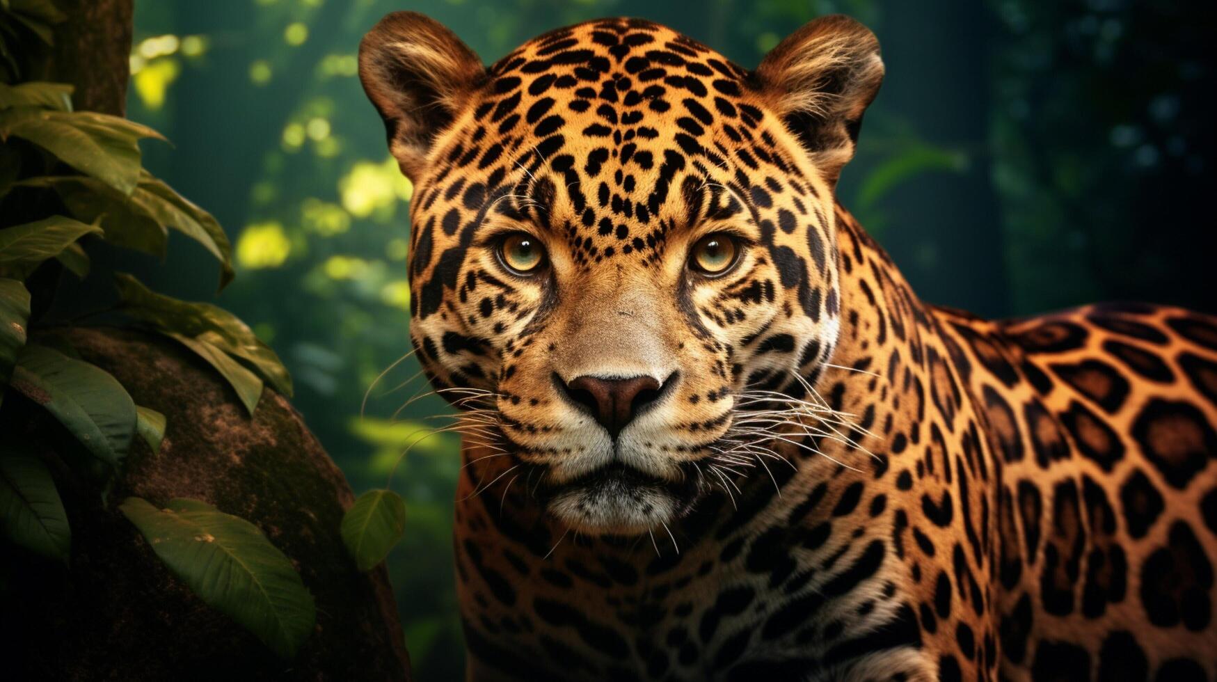 ai generado jaguar alto calidad imagen foto