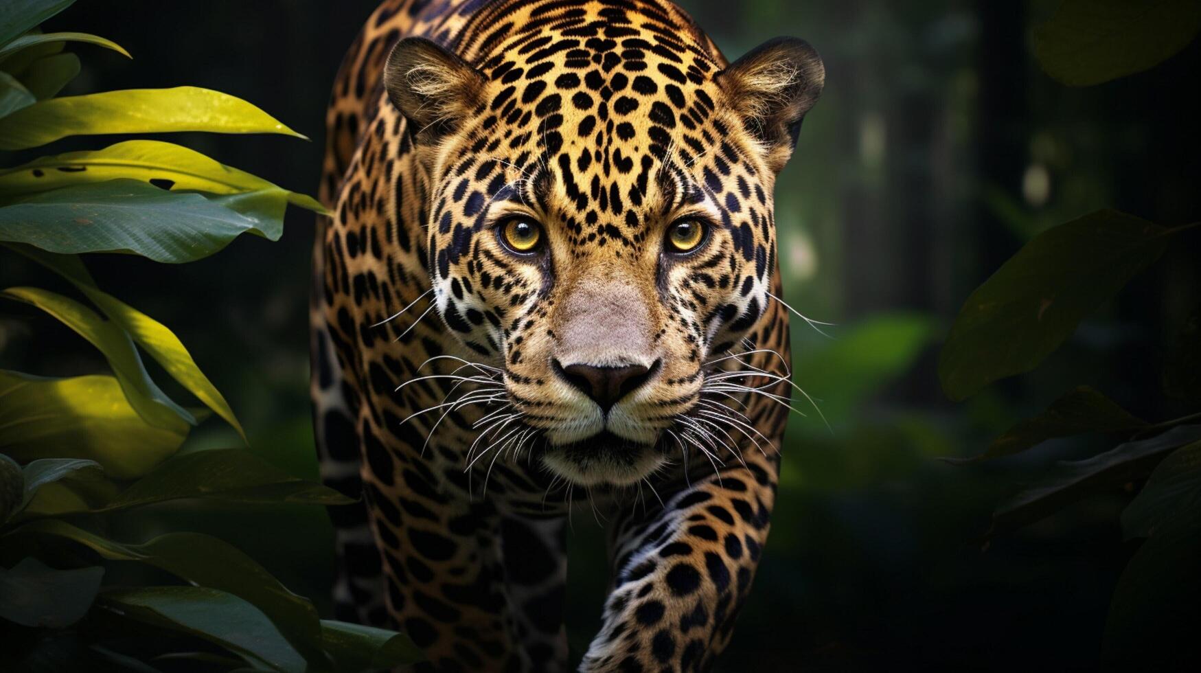 AI generated jaguar high quality image photo