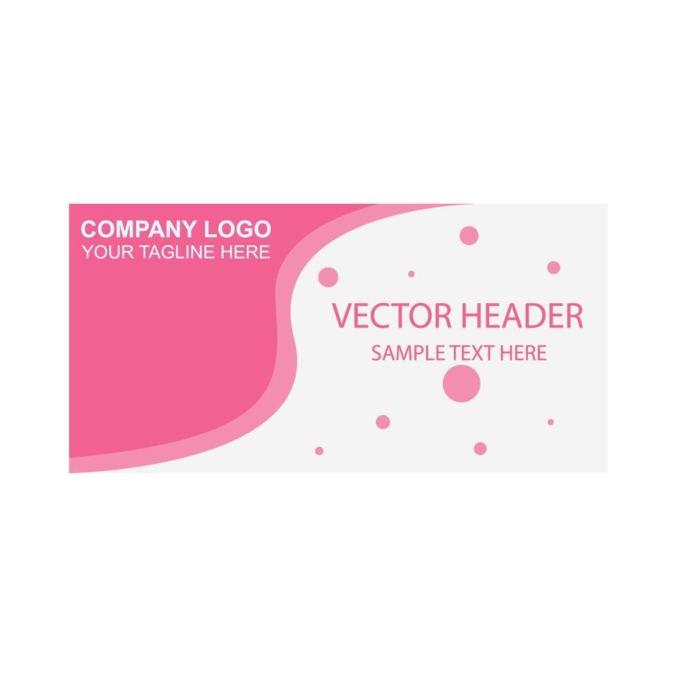header template illustration vector