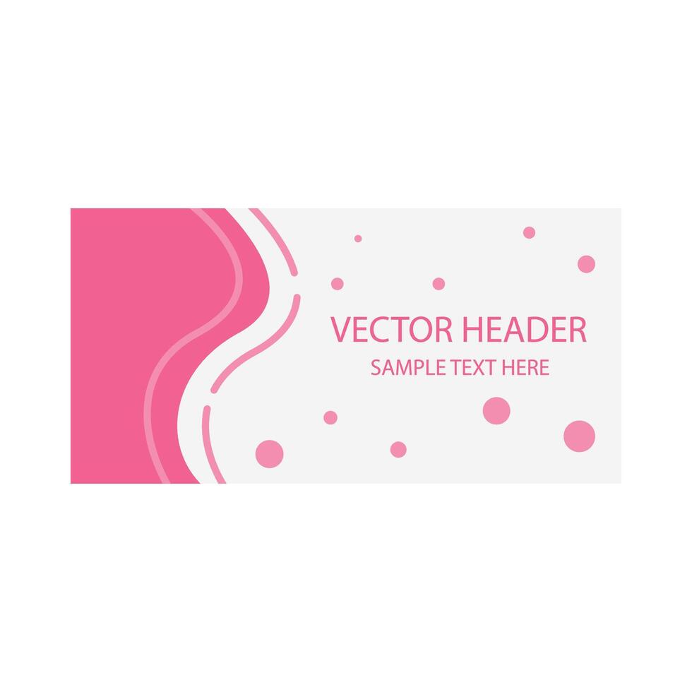 header template illustration vector