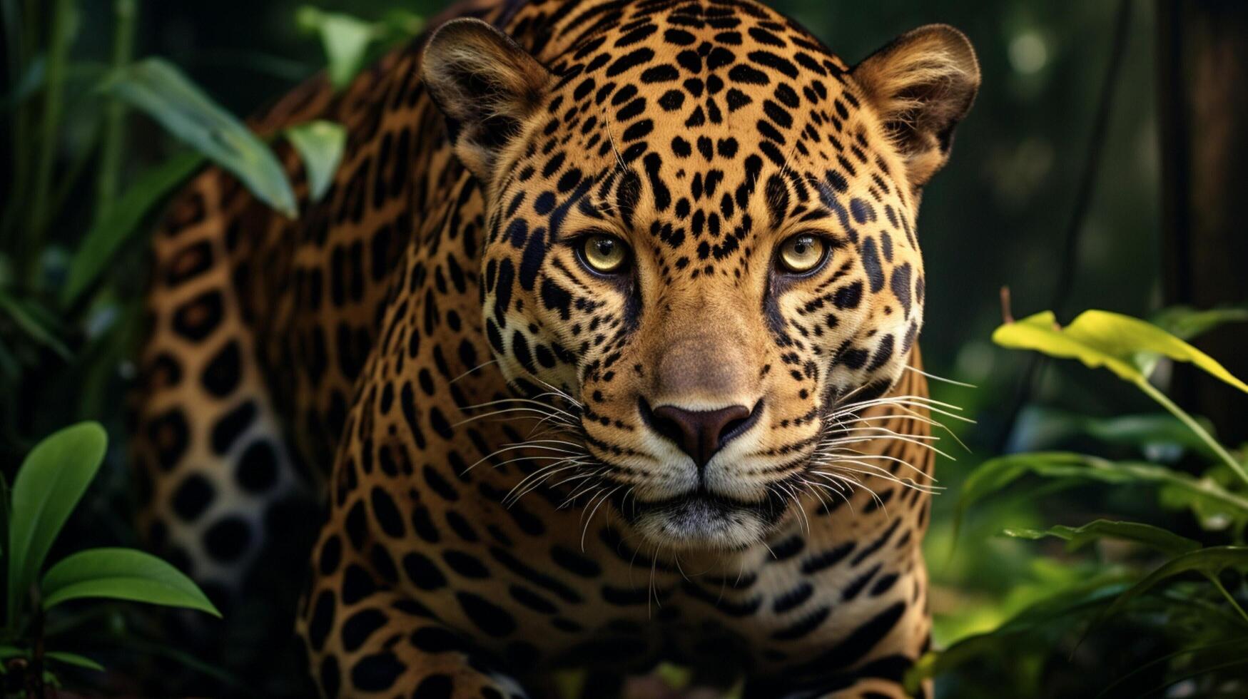AI generated jaguar high quality image photo