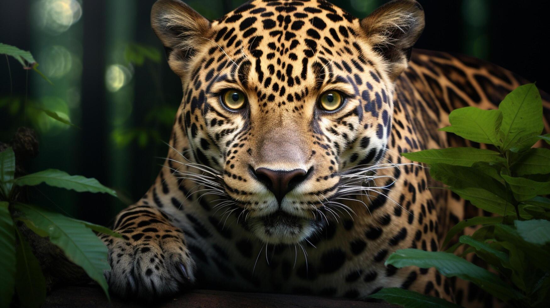 AI generated jaguar high quality image photo