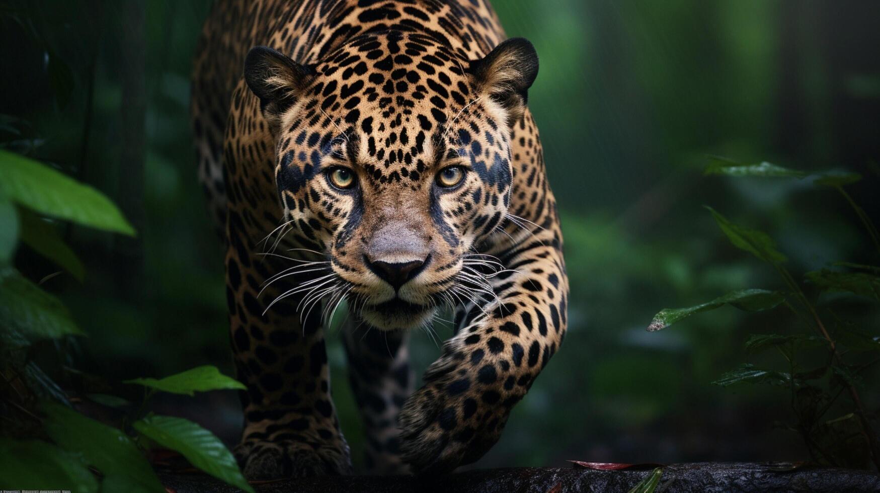 AI generated jaguar high quality image photo