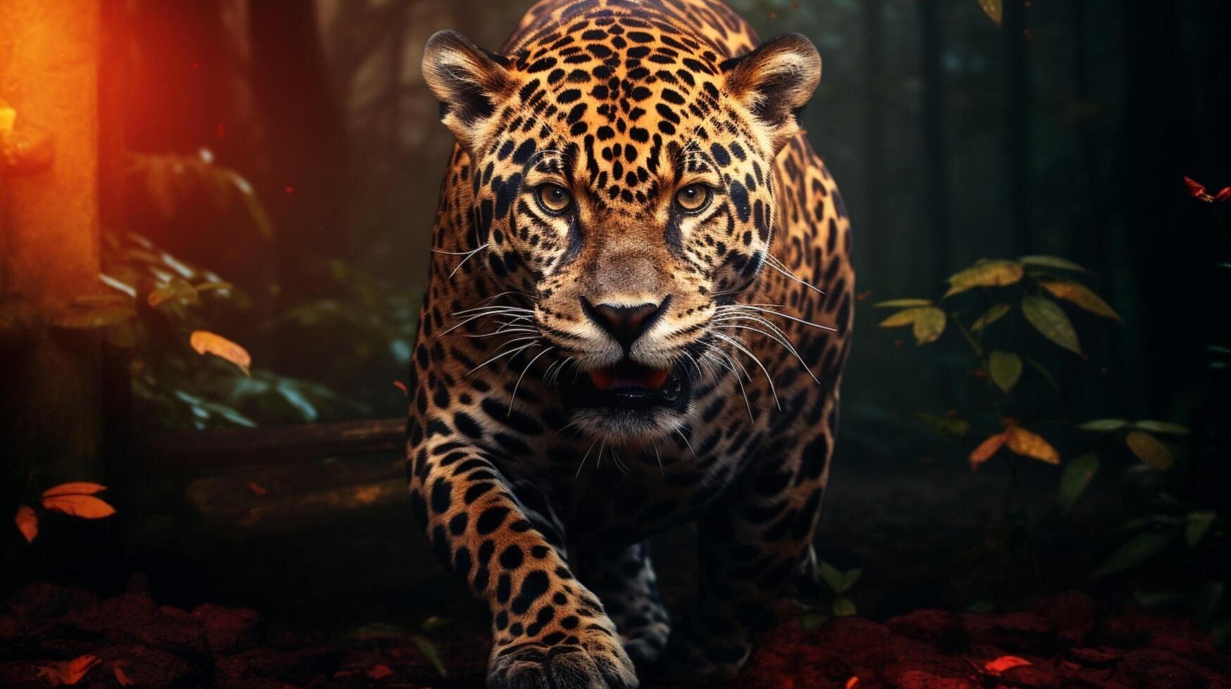 AI generated jaguar high quality image photo