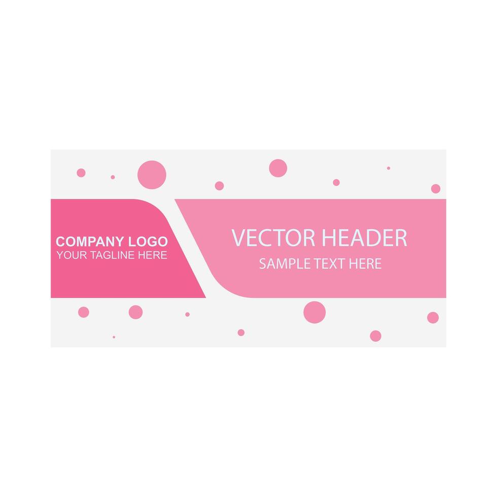 header template illustration vector