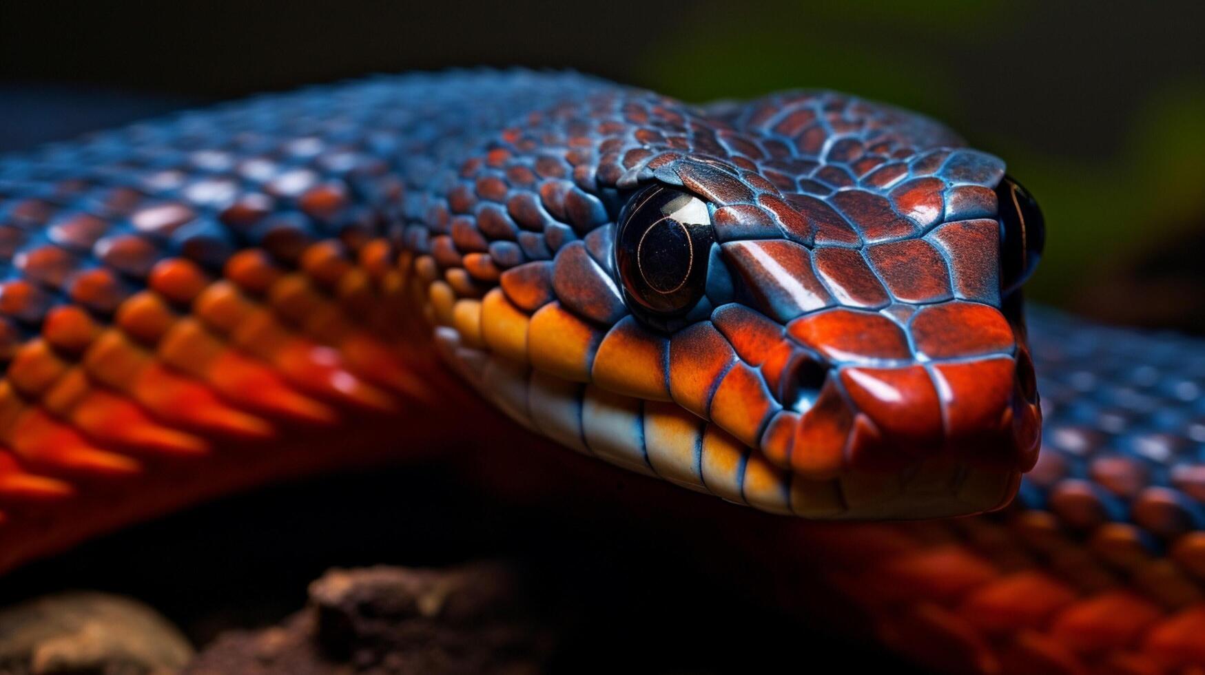 AI generated king cobra high quality image photo