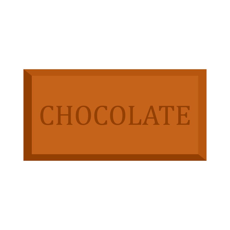 chocolate bar ilustración vector