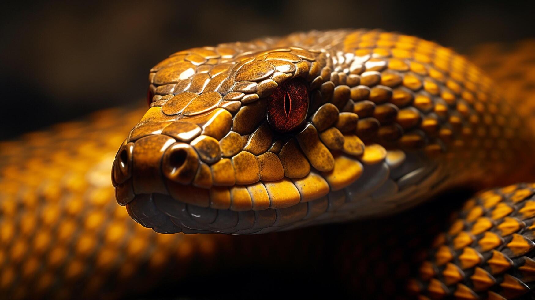AI generated king cobra high quality image photo