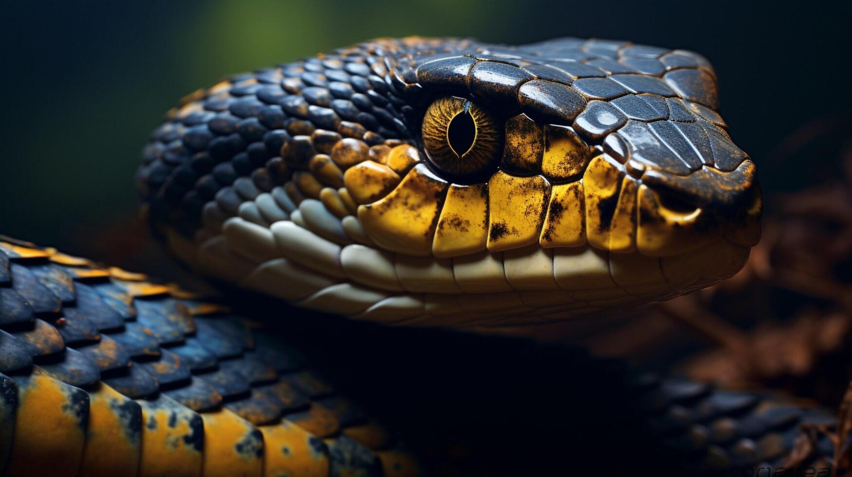 AI generated king cobra high quality image photo