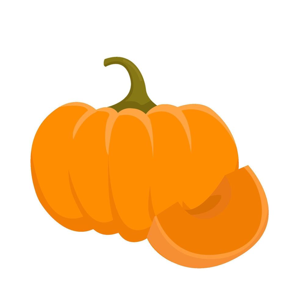 calabaza halloween ilustración vector