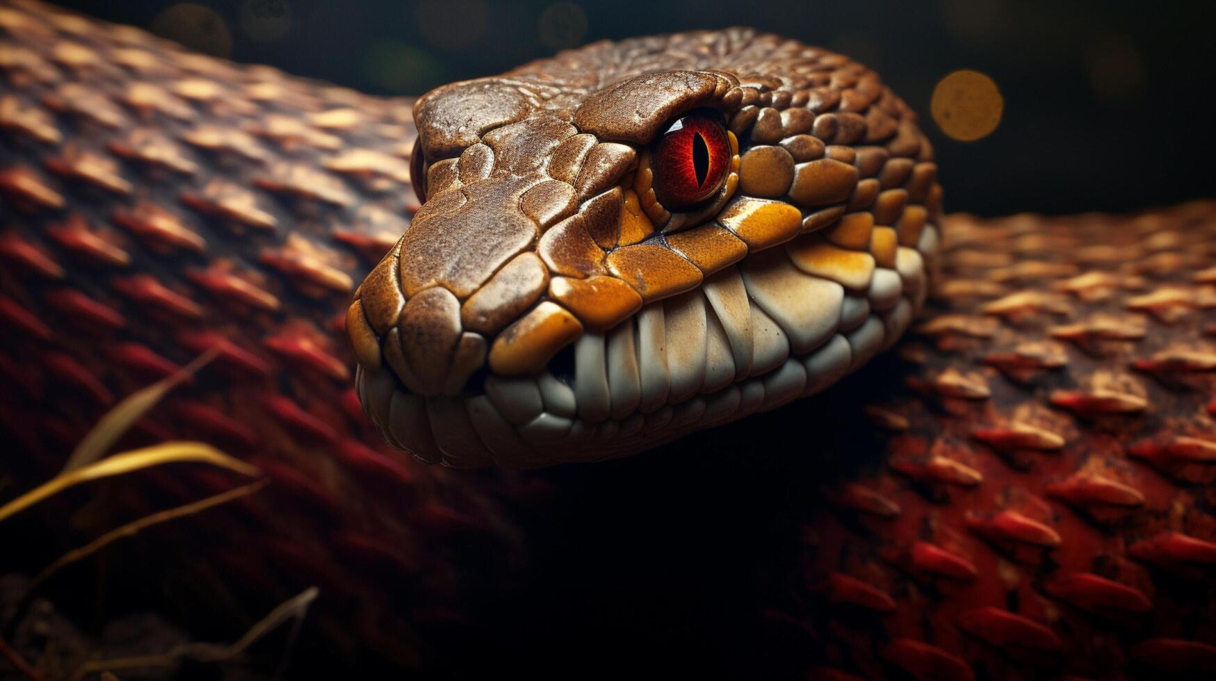 AI generated king cobra high quality image photo