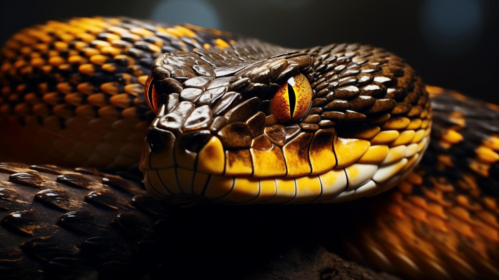 AI generated king cobra high quality image photo