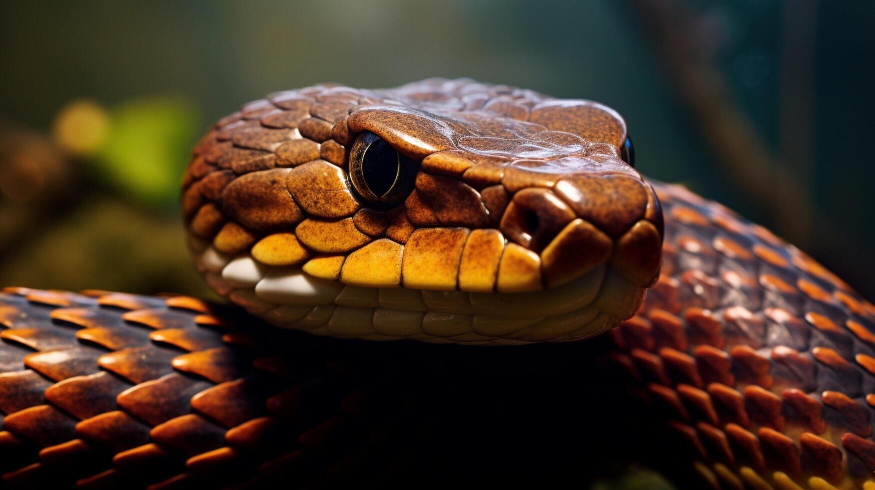 AI generated king cobra high quality image photo