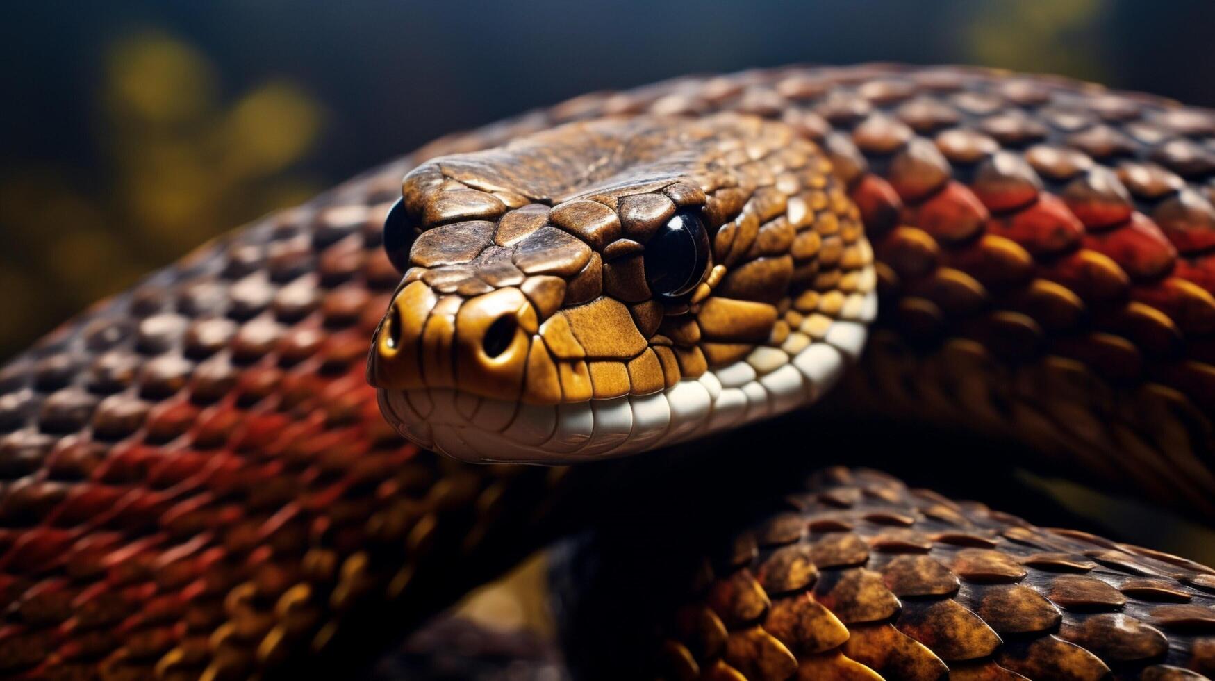 AI generated king cobra high quality image photo