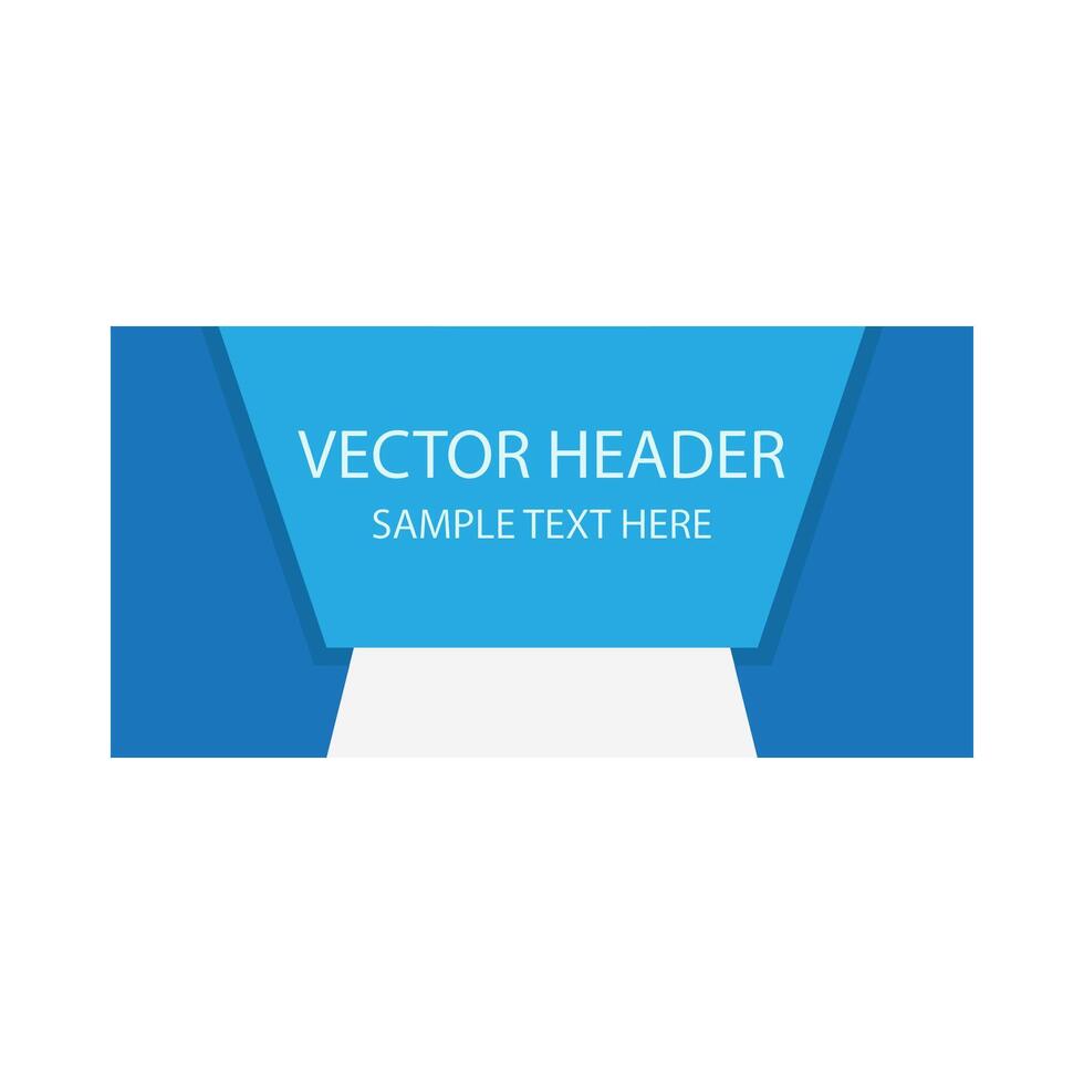 header template illustration vector