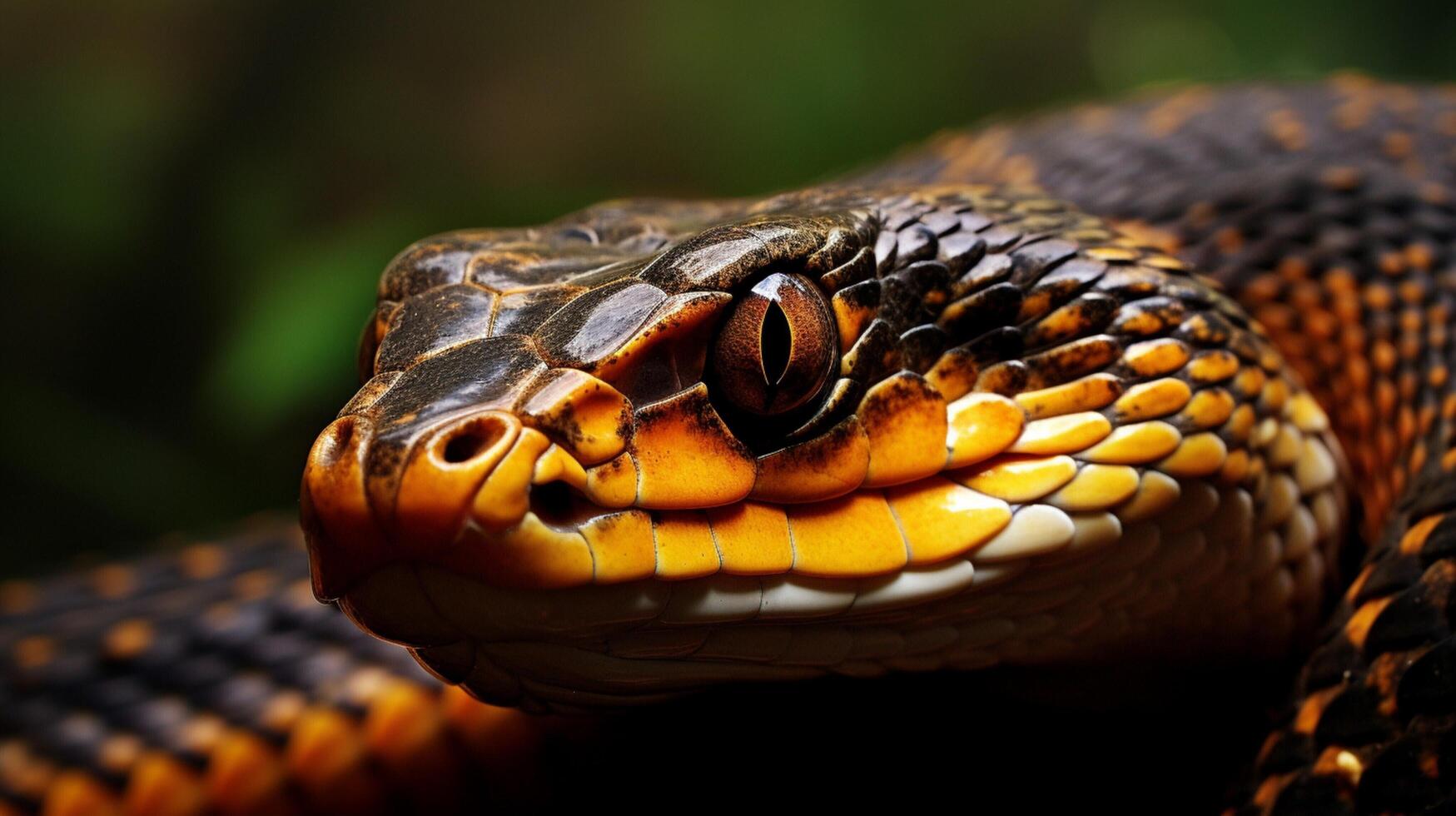 AI generated king cobra high quality image photo