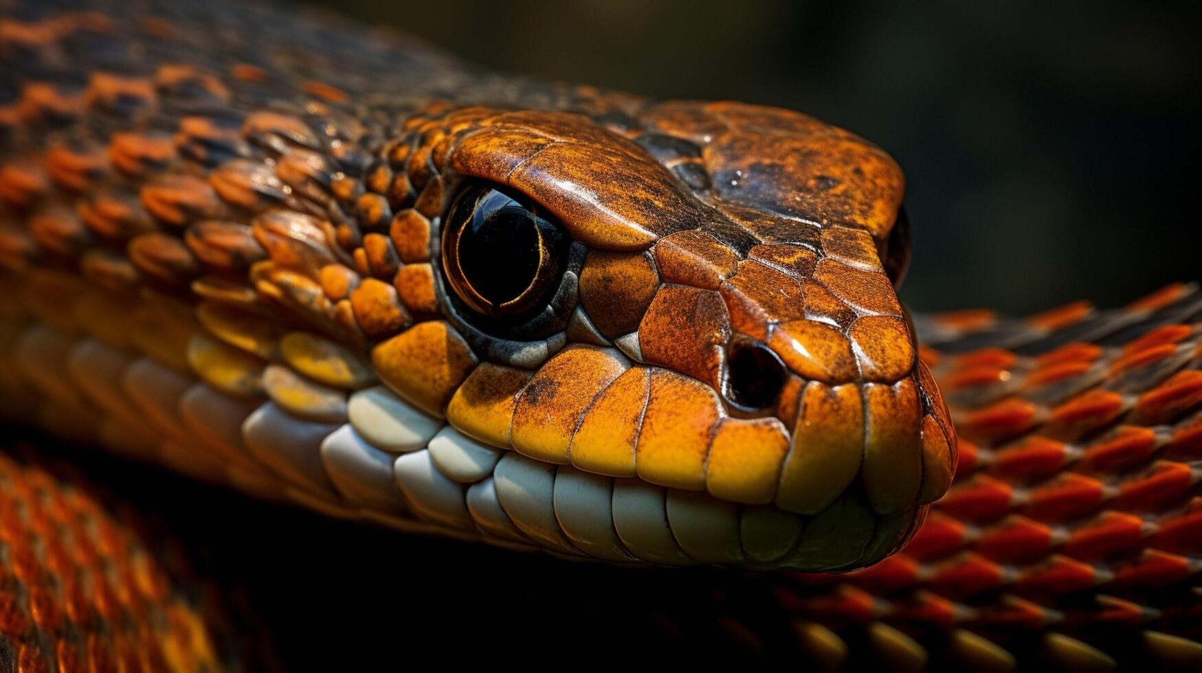 AI generated king cobra high quality image photo