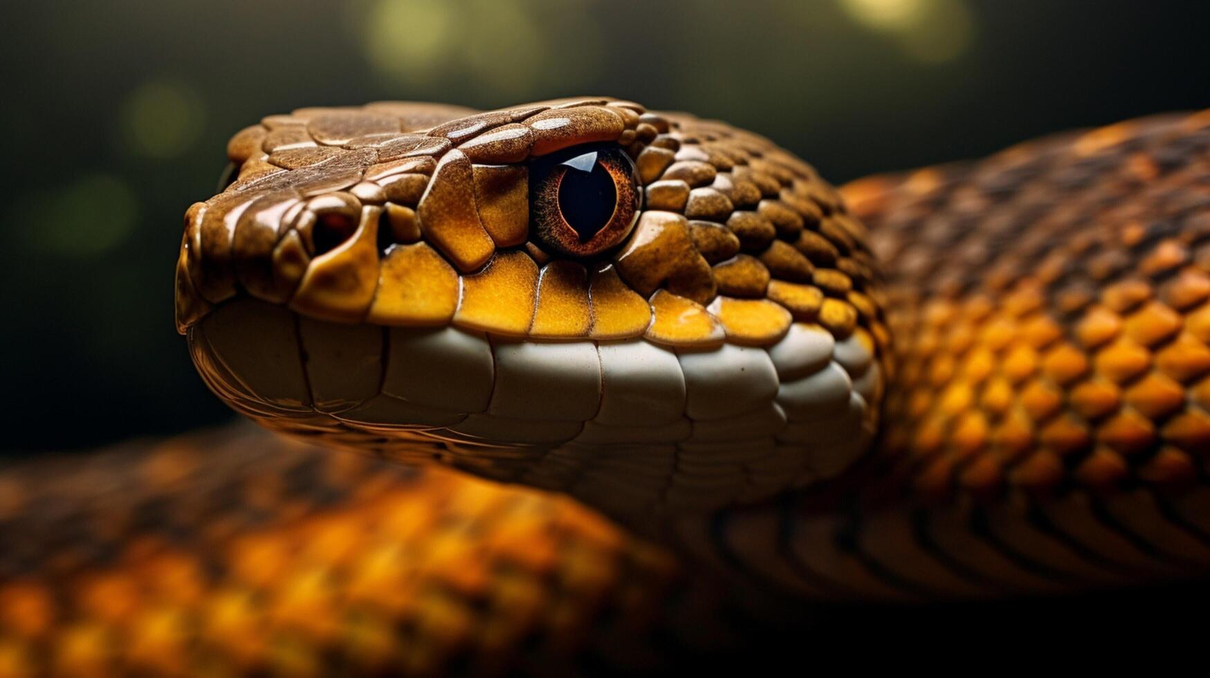 AI generated king cobra high quality image photo