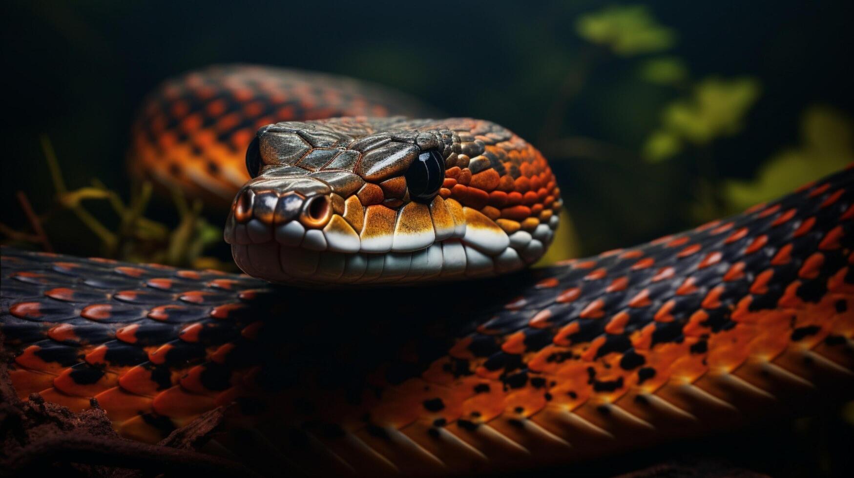 AI generated king cobra high quality image photo