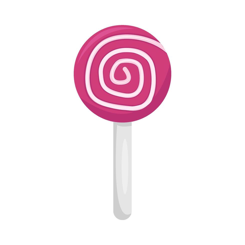 lollipop sweet illustration vector