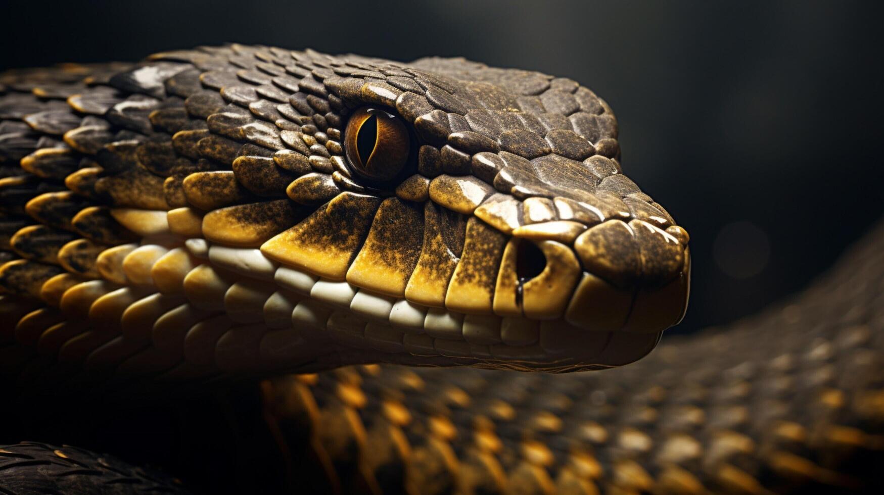 AI generated king cobra high quality image photo