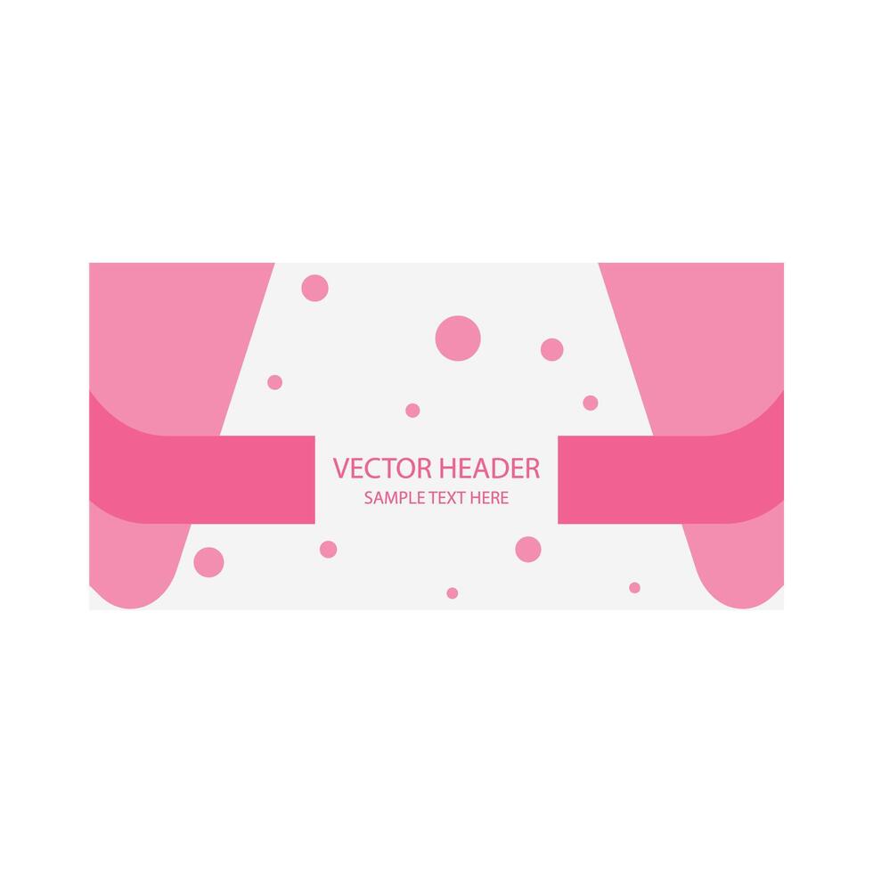 header template illustration vector