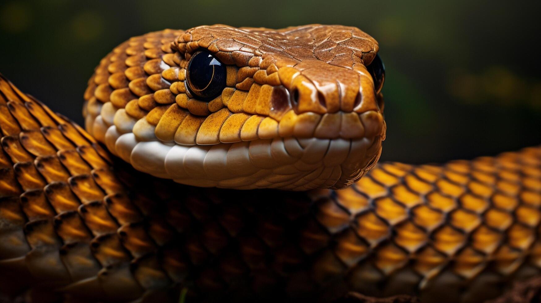 AI generated king cobra high quality image photo