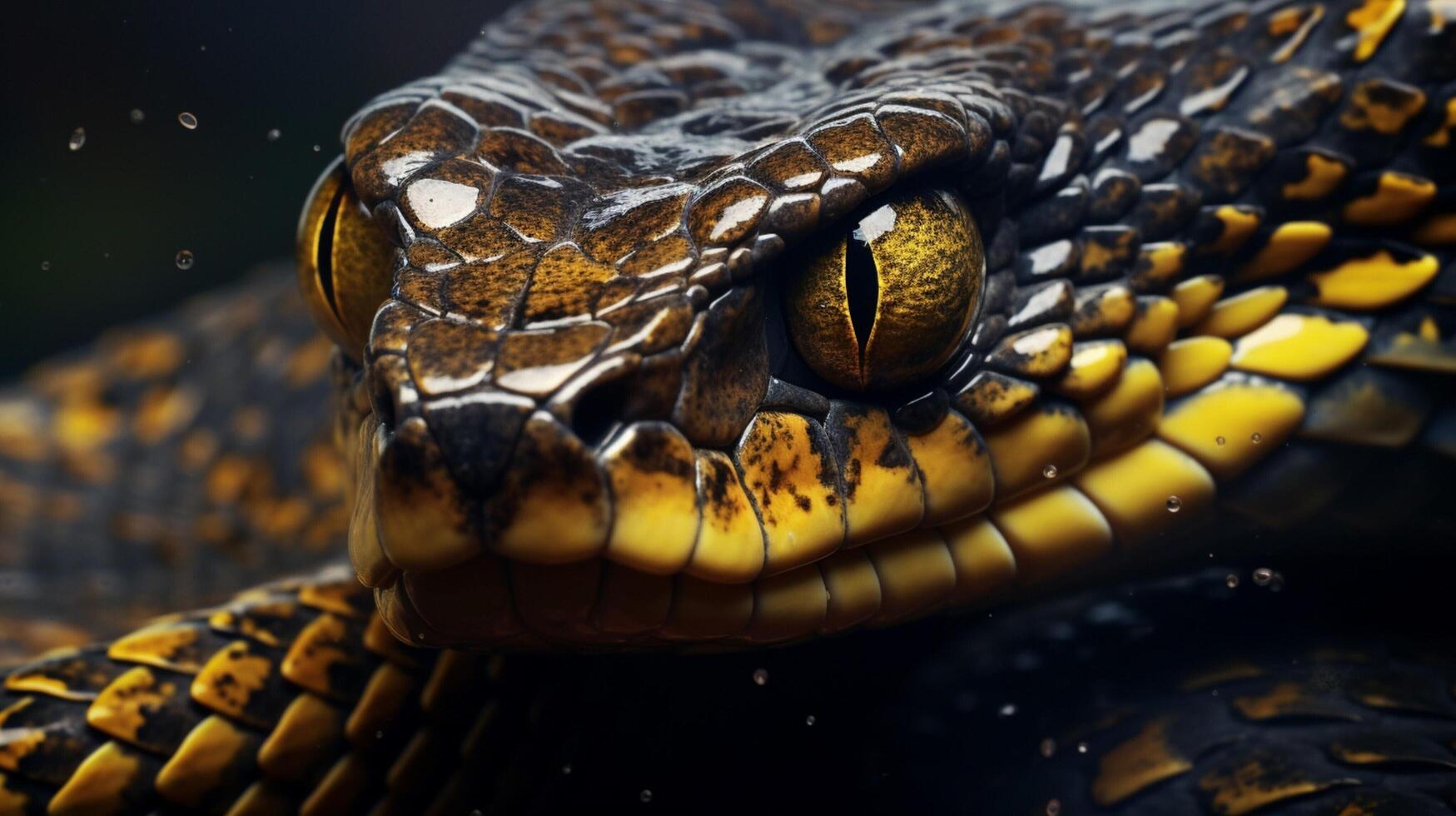 AI generated king cobra high quality image photo